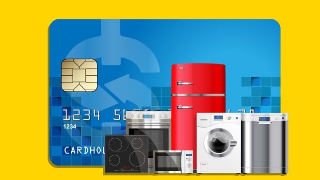 appliances_with_credit_card_in_the_background_yellow